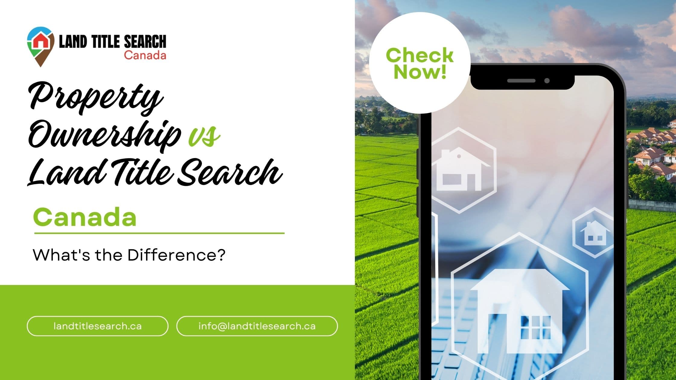 Property Ownership Search vs. Land Title Search: What's the Difference?